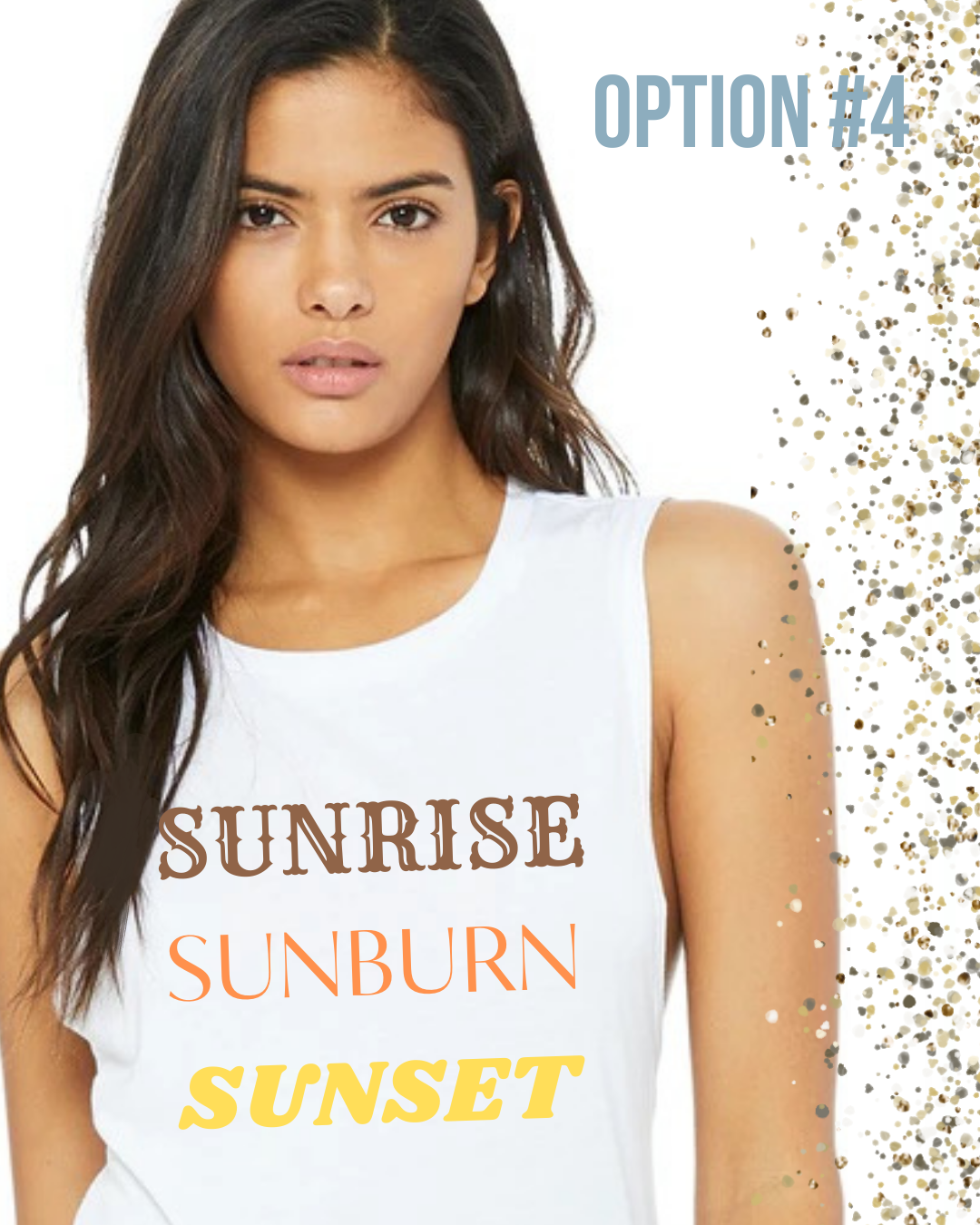Sunrise, Sunburn, Sunset Lyrics Tank Tops for Women | Luke Bryan | Festival Outfits