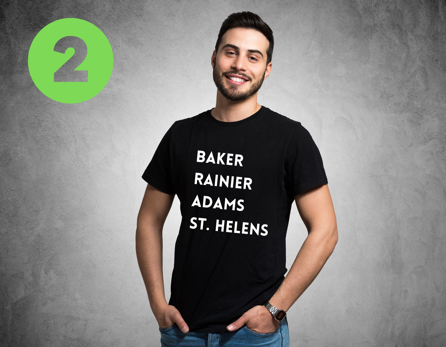 PNW Peaks Adventure Shirt | Bella+Canvas | Mountain | Kadalena's Creations