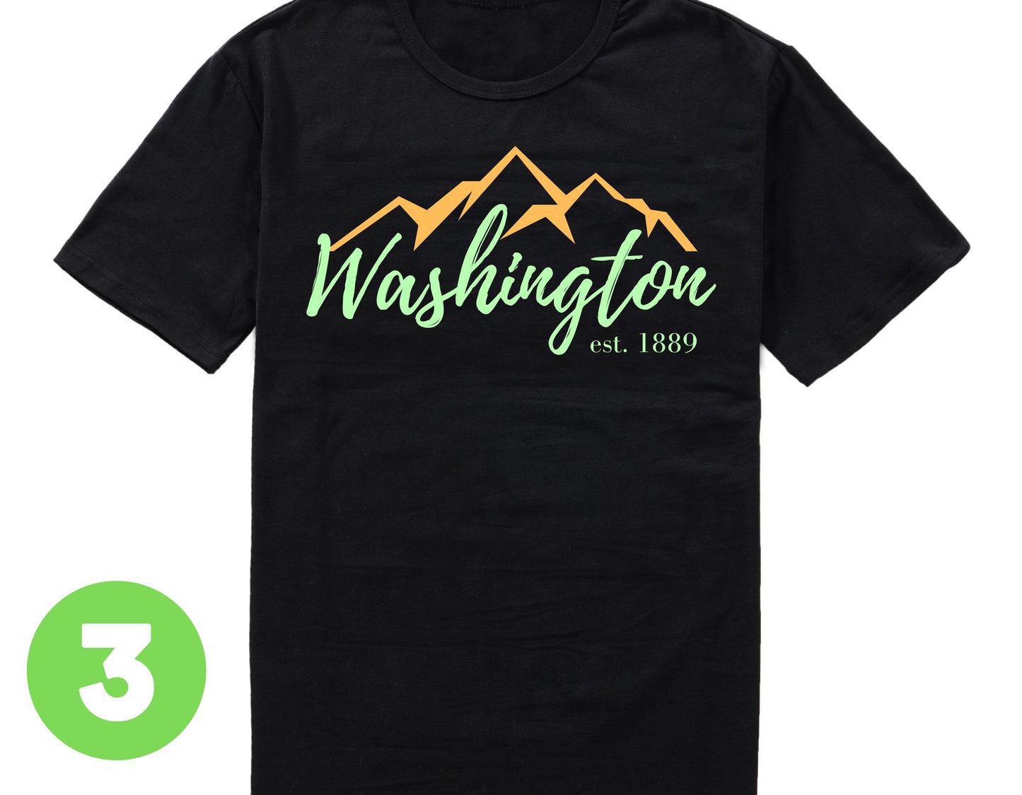 PNW Peaks Adventure Shirt | Bella+Canvas | Mountain | Kadalena's Creations